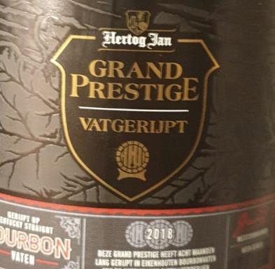 Hertog Jan Grand Prestige Vatgerijpt Bourbon 2018